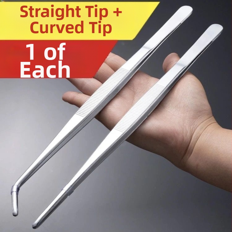 Πινέζα με οδοντωτό άκρο για φυτά ενυδρείου, έντομα και παχύφυτα – εργαλείο με επεκτεινόμενη λαβή; Άκρη: χάλυβας υψηλού άνθρακα; Λαβή: χάλυβας μεσαίου άνθρακα