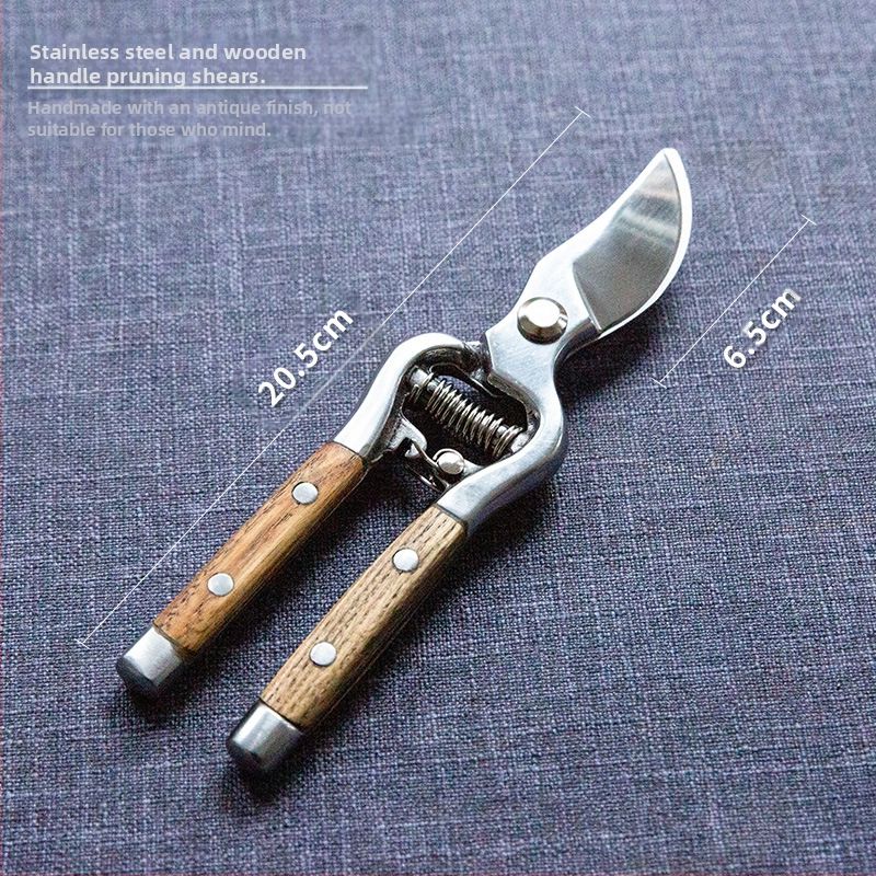 Rozsdamentes acél metszőolló otthoni kerti használatra