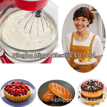 KitchenAid 6-szálas huzalos habverő tartozék, emelő tálhoz, HP-KA-23, keverés