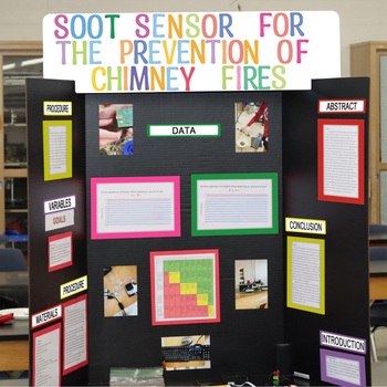 Naljepnica za ploču znanstvenog sajma – PVC samoljepljiva, pravokutnog oblika, debljina 0,1 mm, bijeli podložni papir, tisak u boji