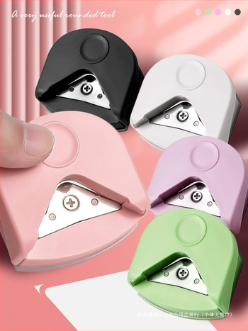 Round Corner Cutter R4 – Huamei instrument birou din oțel inoxidabil, model R4, fără import (Marcă Huamei; Material Oțel inoxidabil; Model R4; Fără import)