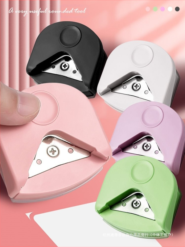 Round Corner Cutter R4 – Huamei неръждаема стомана офис инструмент (Марка Huamei; Материал неръждаема стомана; Модел R4; Не е внесен)