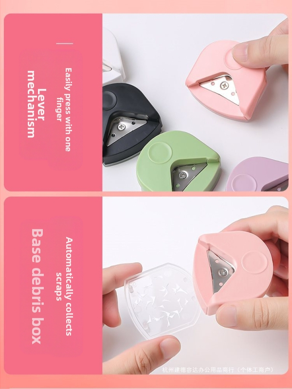 Round Corner Cutter R4 – Huamei неръждаема стомана офис инструмент (Марка Huamei; Материал неръждаема стомана; Модел R4; Не е внесен)