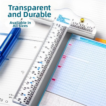 Akrila T-veida līnija šūšanai – patchwork, mērīšana, precizitāte (materiāls: akrils; modelis: T-veida līnija; mērīšana: šūšana)