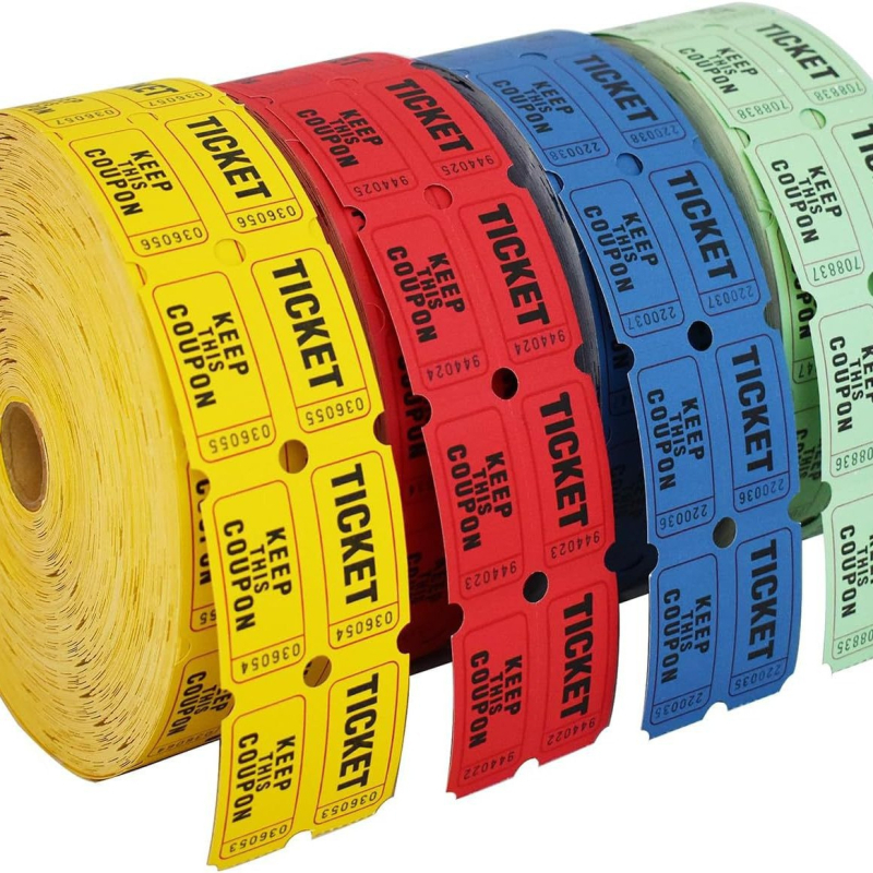 Divu ruļļu kuponu komplekts — digitālā druka, pārklāts papīrs, Pielāgošana: Jā, Preces kods tq2025081902, Zīmols Feng He Tong