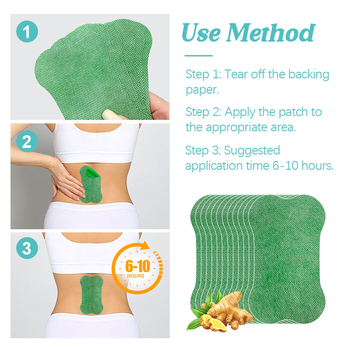 KanyeHB plasture pentru talie - țesătură nețesută, autoîncălzire, 500 buc, logo tipărit