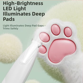 Trimmer pentru blana animalelor de companie – clipper reîncărcabil, corp ABS, potrivit pentru pisici și câini, model S9S