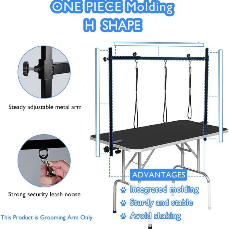 Briga o psa s podesivom visinom, aluminijski okvir, izvlačni remen – Marka Manjiangshu, Artikl 01