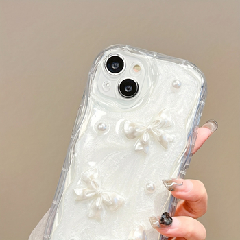 Telefoninio dėklo TPU gelas, 3D kreivė, atsparus kritimui, suderinamas su iPhone 16 Pro Max