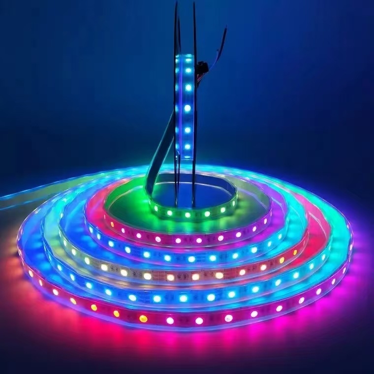 Bandă LED RGB Simfonie USB 5V, 30 LED-uri 5050, 50W, reglabilă