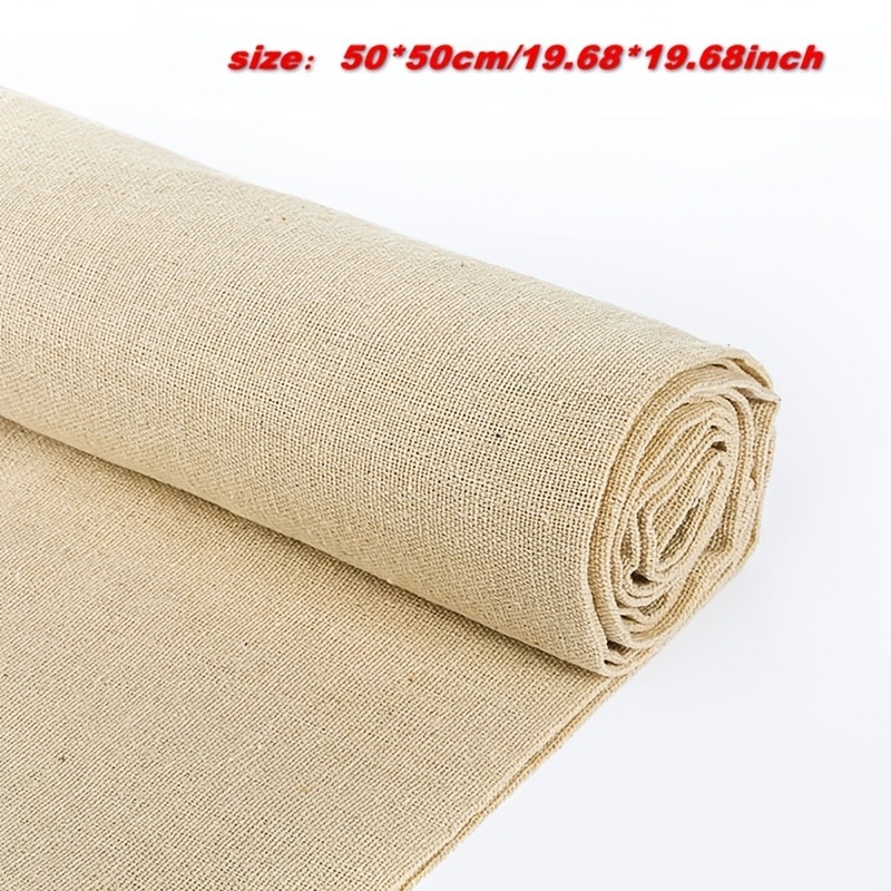 Junji šivana tkanina za DIY projekte – minimalistički stil, poliester-bavunasto-laneno platno za stolnjake i podmetače