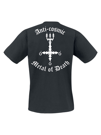 Vyriški medvilniniai marškinėliai – pank stilius, laisvas kirpimas, apvali kaklo iškirptė