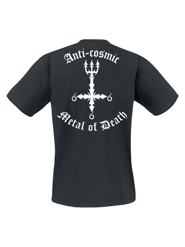 Vyriški medvilniniai marškinėliai – pank stilius, laisvas kirpimas, apvali kaklo iškirptė