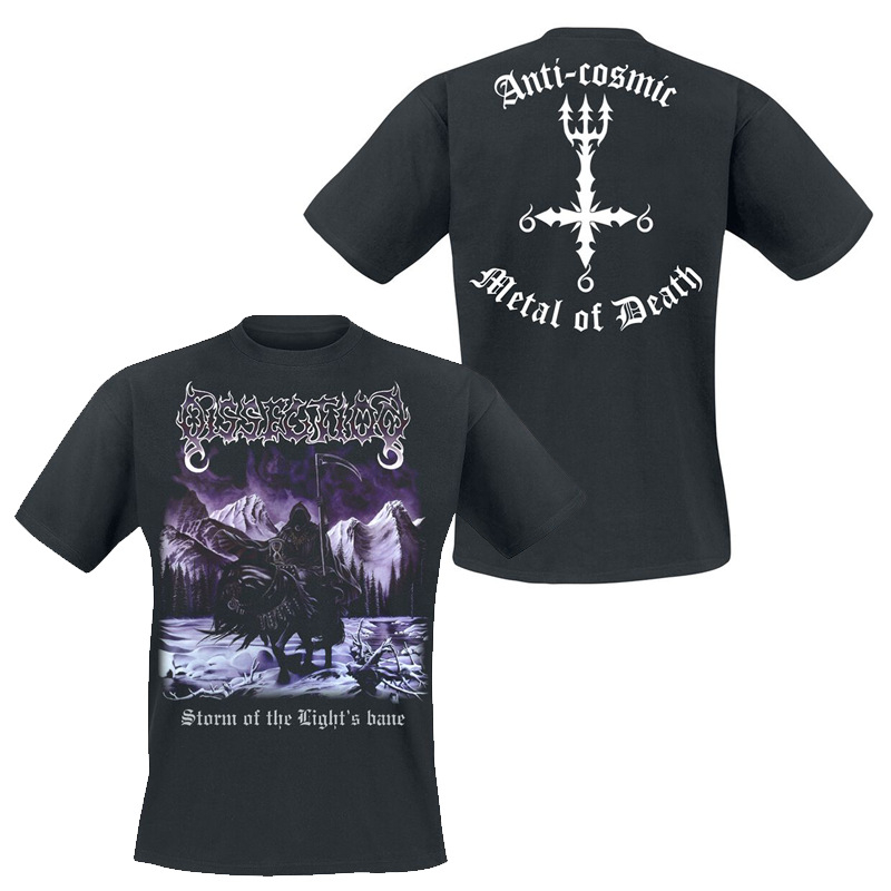 Vyriški medvilniniai marškinėliai – pank stilius, laisvas kirpimas, apvali kaklo iškirptė