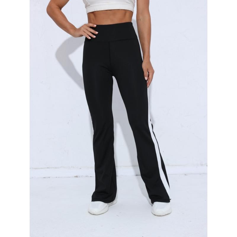 Muške casual hlače, korejski stil, visok pojas, ravni kroj, bambus vlakno