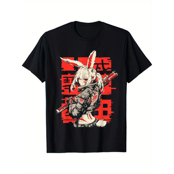 Kokvilnas T-krekls, īsās piedurknes, apaļš kakls, brīvs siluets (90–95% kokvilnas) – japāņu/korejiešu ikdienas stils