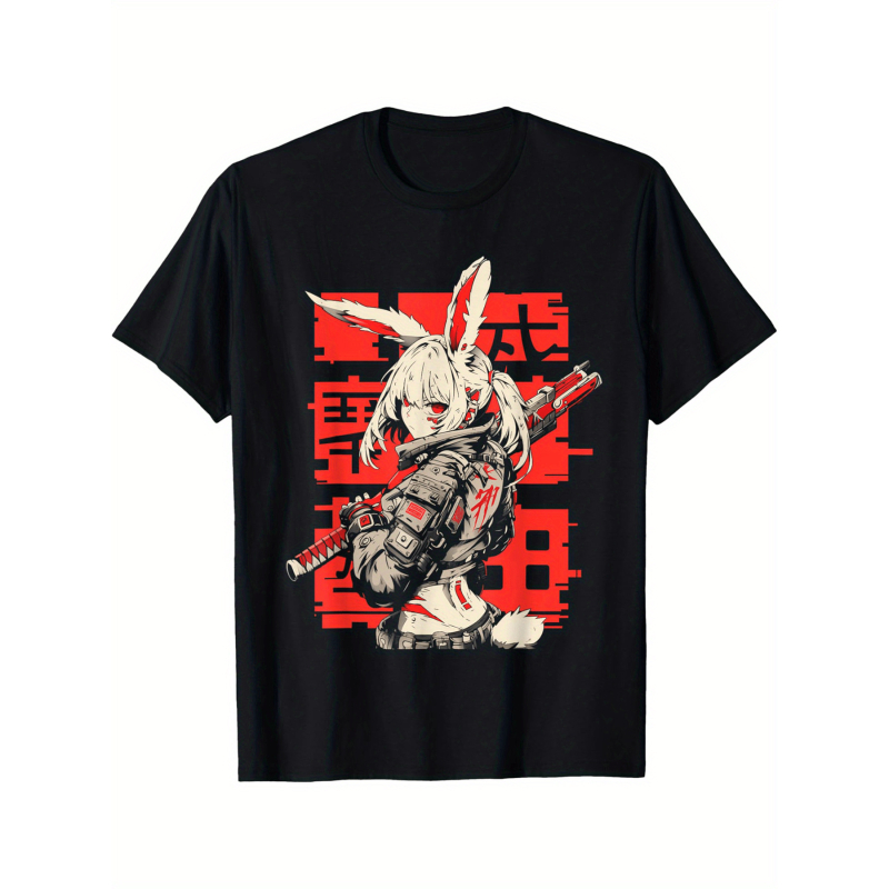 Kokvilnas T-krekls, īsās piedurknes, apaļš kakls, brīvs siluets (90–95% kokvilnas) – japāņu/korejiešu ikdienas stils