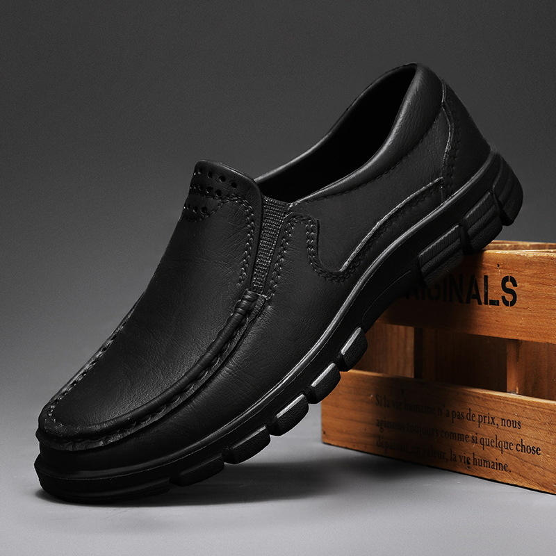 Vyrinės slip-on virtuvės bateliai, atsparūs vandeniui, priešslydiniai, alyvos atsparūs, PU viršus