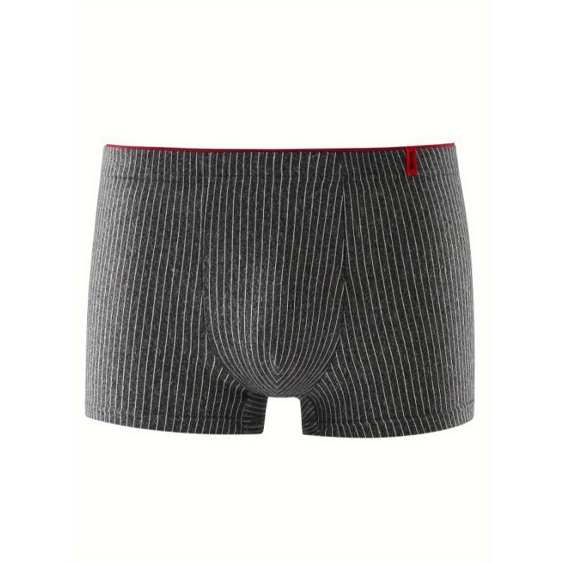 Vyrų 4 dalių apatinių komplektas, su žemu juosmeniu, Mitsubishi Meryl audinys, 100% akrilas, įdėklas iš medvilnės modalo, dovanų dėžutėje