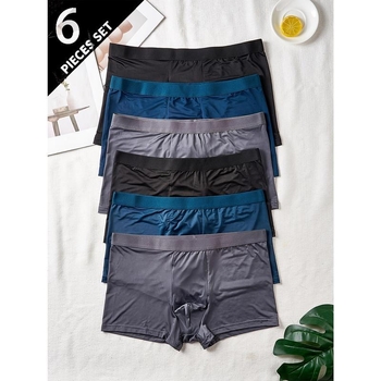 Vyrų apatiniai, kvėpuojantys, iš medvilnės, aukštos talijos