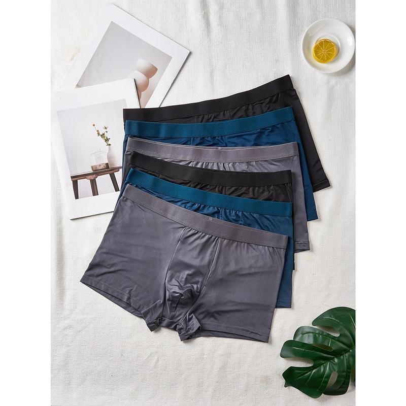 Vyrų apatiniai, kvėpuojantys, iš medvilnės, aukštos talijos