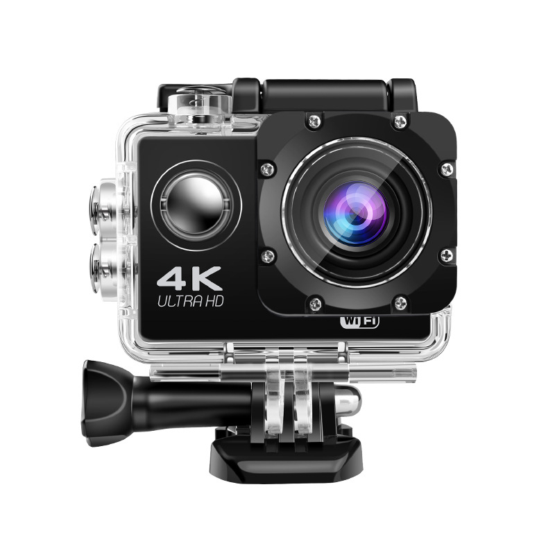 Kamera za nošenje na glavi – 4K video, 16MP fotografije, 2.0″ LCD, TF kartica pohrana, 900mAh baterija