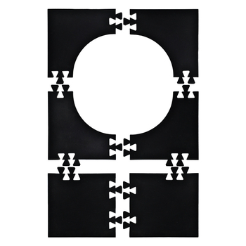 Kvadratni zaštitni prsten cilja za dart, EVA materijal, debljina 27 mm, TORPSPORTS