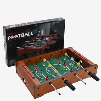 Medinis stalinis futbolas dviems — Zhi Qu, tėvų ir vaikų ugdomoji žaislas, amžiaus grupės 4–6, 7–14 ir 15–35