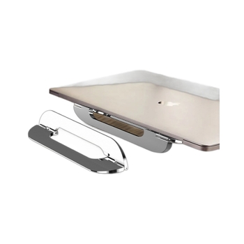 Portatīvo datora statīvs no cinka sakausējuma, saliekams, neredzams dzesēšanas paliktnis, universāla saderība