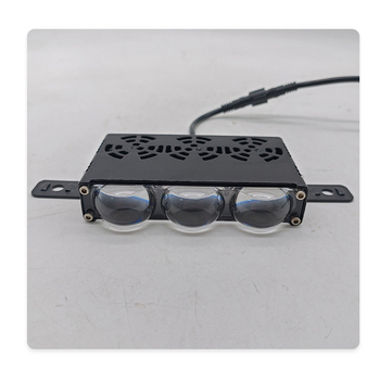 LED automa grille gaismas, XZ9 modelis, alumīnijs, 12-36V, universāla saderība