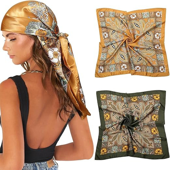 Individualiai pagamintas poliesterio šalikas su šilko įspūdžiu, Warp Knitting, 96% poliesterio, moterims, vasara, mados stilius