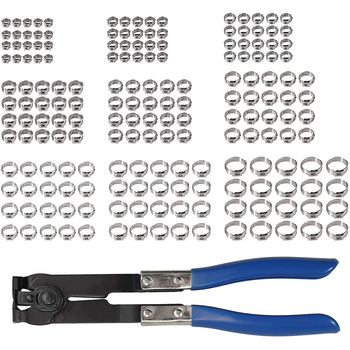 Weijie nehrđajući čelik crijevna stezaljka s jednim uhom, nominalni promjer Ø17 mm, pričvršćujući promjer Ø5,8–21 mm, raspon primjene 7–21 mm
