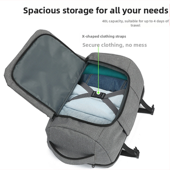Rucsac Unisex din Oxford, rezistent la uzură, curele ușor curbate, compatibil cu laptop de 16 inch