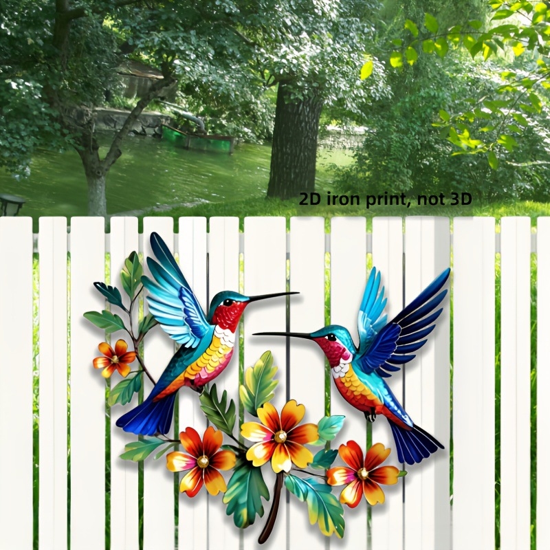 Dzelzs sienas māksla – zieds, bites un putns metāla siluētā, Eiropas stils, zīmols Lixing, modelis 7-21-8, piemērots mājai, dārzam un birojam