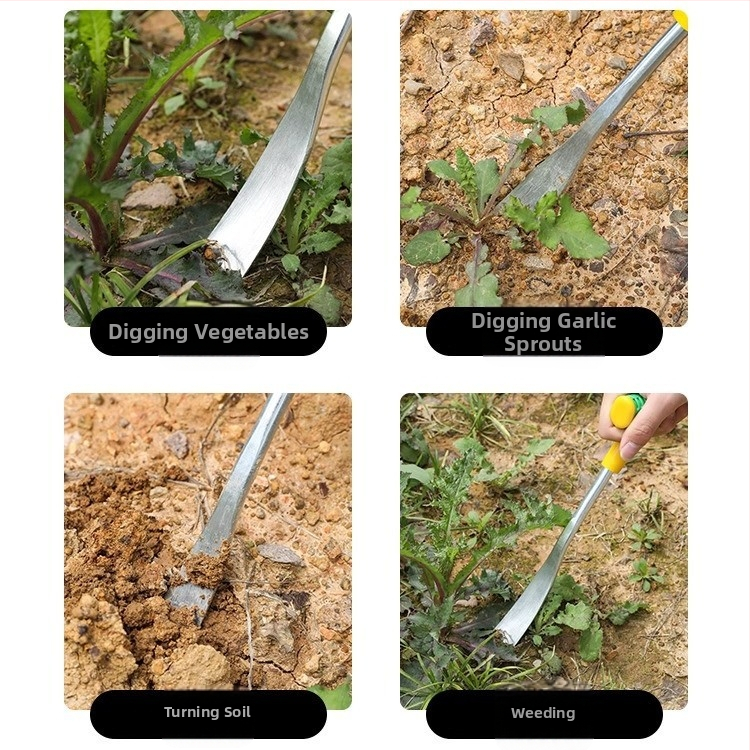 Kerti ásó készlet (fa és vas) – három darabos, Friendly márka, kerti ásáshoz, ültetéshez és gyomláláshoz