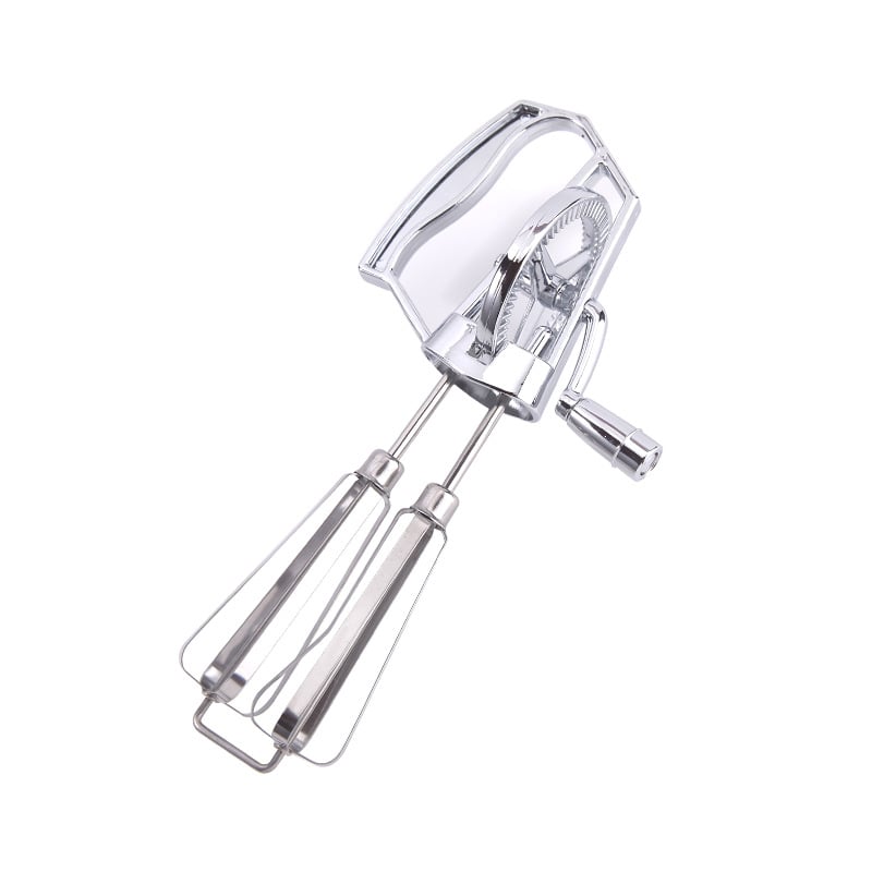 Ručna dvostruka mućkalica za jaja od nehrđajućeg čelika, za pečenje