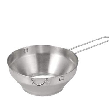 Nerūsējošā tērauda daudzfunkcionāls virtuves palīgs – blenderis un purētājs, ar roku, piemērots augļiem, dārzeņiem, bērnu ēdienam, ievārījumam un kartupeļu biezenim