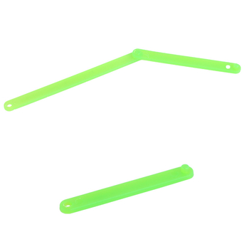 Geometrijas mācību līdzeklis: daudzstūriem savienojošas lentes, kustīgs paralelogramas rāmis, trijstūra un četrstūra attiecību demonstrācijas, no plastmasas.