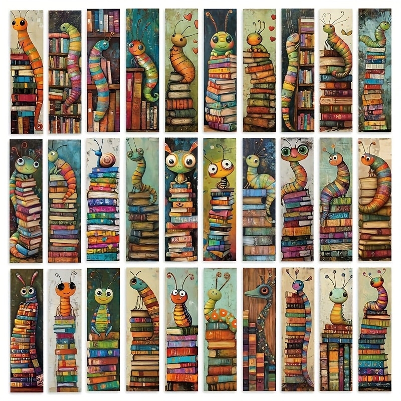 2026 издание – Комплект отметки за книгомани – ръчно рисуван аниме стил, номер jd601102067186971