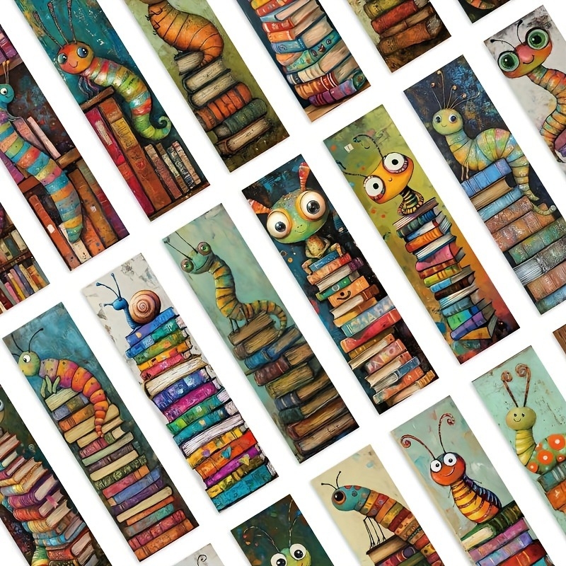 2026 издание – Комплект отметки за книгомани – ръчно рисуван аниме стил, номер jd601102067186971