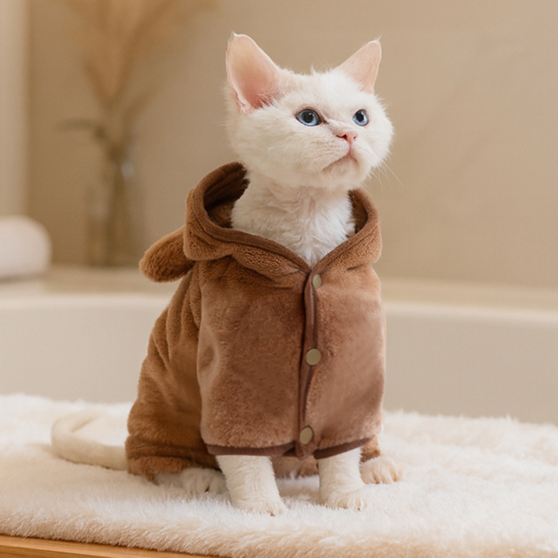 Mājdzīvnieku halāts, poliesters, neformāls stils, Petcircle