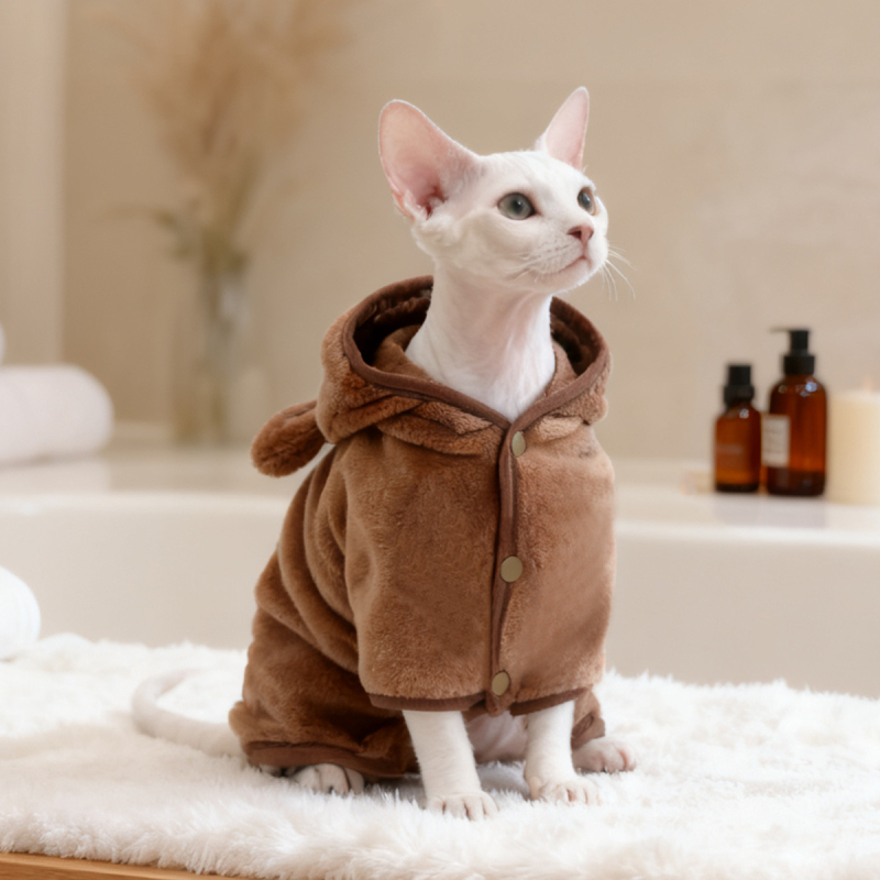 Mājdzīvnieku halāts, poliesters, neformāls stils, Petcircle