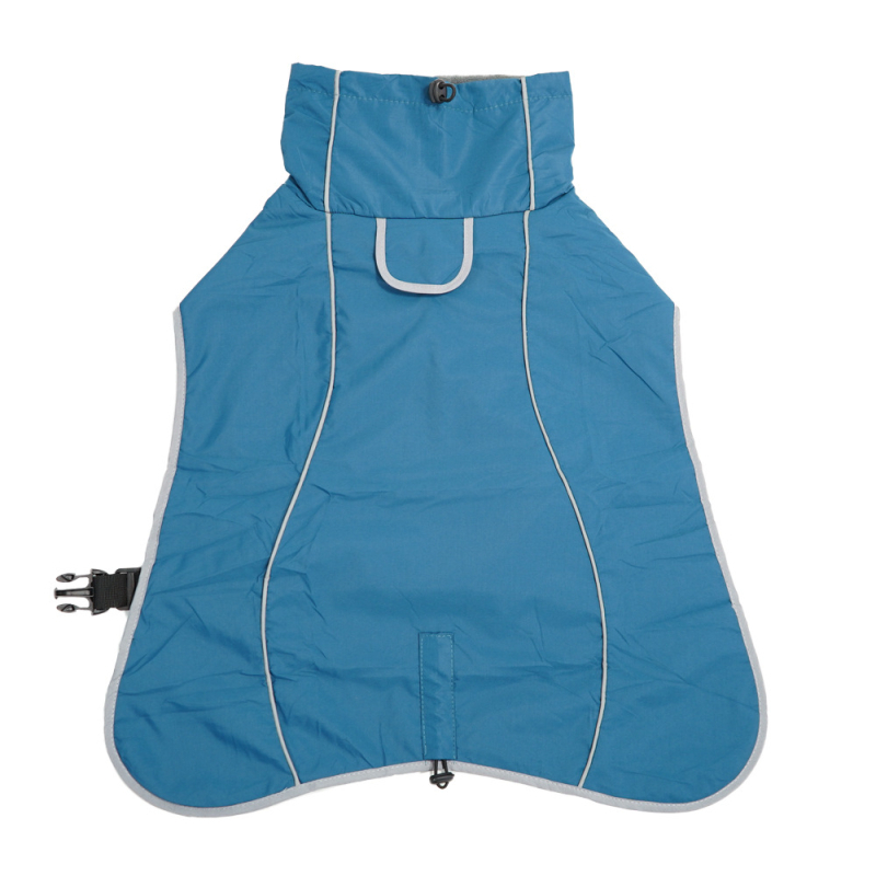 Suņa lietus jaka – poliesteris, ūdensizturīgs, āra lietošanai visos laikapstākļos, modelis WC26, ChongTa Pet