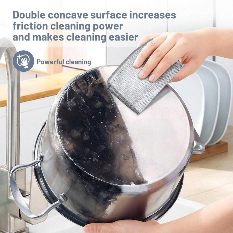 Trauku mazgāšanas dvielis no poliestera, karikatūras raksts, piemērots katliem un bļodām, izturīgs pret eļļu un noņem traipus, modelis zd