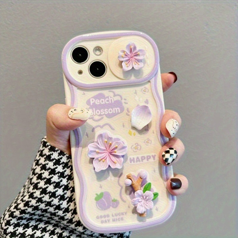 SKYMIND TPU vāciņš iPhone 13/14 Pro Max, push-pull dizains, līmēta izstrāde, pretnokrišanas aizsardzība, Ins stils