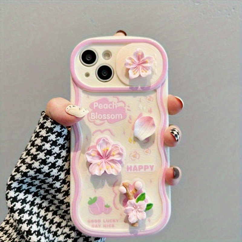 SKYMIND TPU vāciņš iPhone 13/14 Pro Max, push-pull dizains, līmēta izstrāde, pretnokrišanas aizsardzība, Ins stils