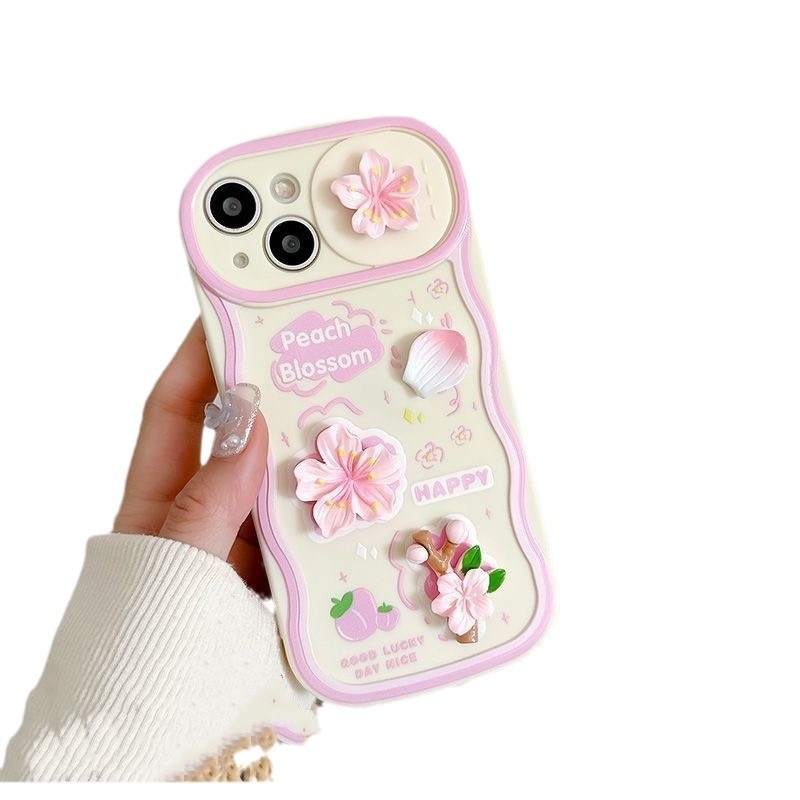 SKYMIND TPU vāciņš iPhone 13/14 Pro Max, push-pull dizains, līmēta izstrāde, pretnokrišanas aizsardzība, Ins stils