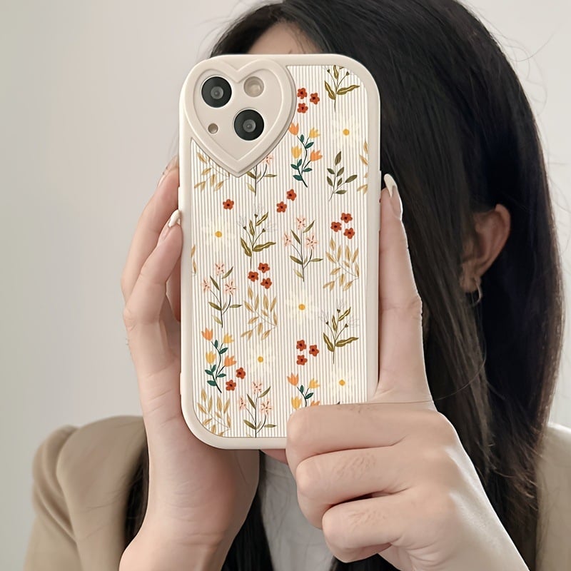Kryt na mobil TPU – vzor Pattern Painted Flowers, kompatibilný s iPhone 16 Pro Max