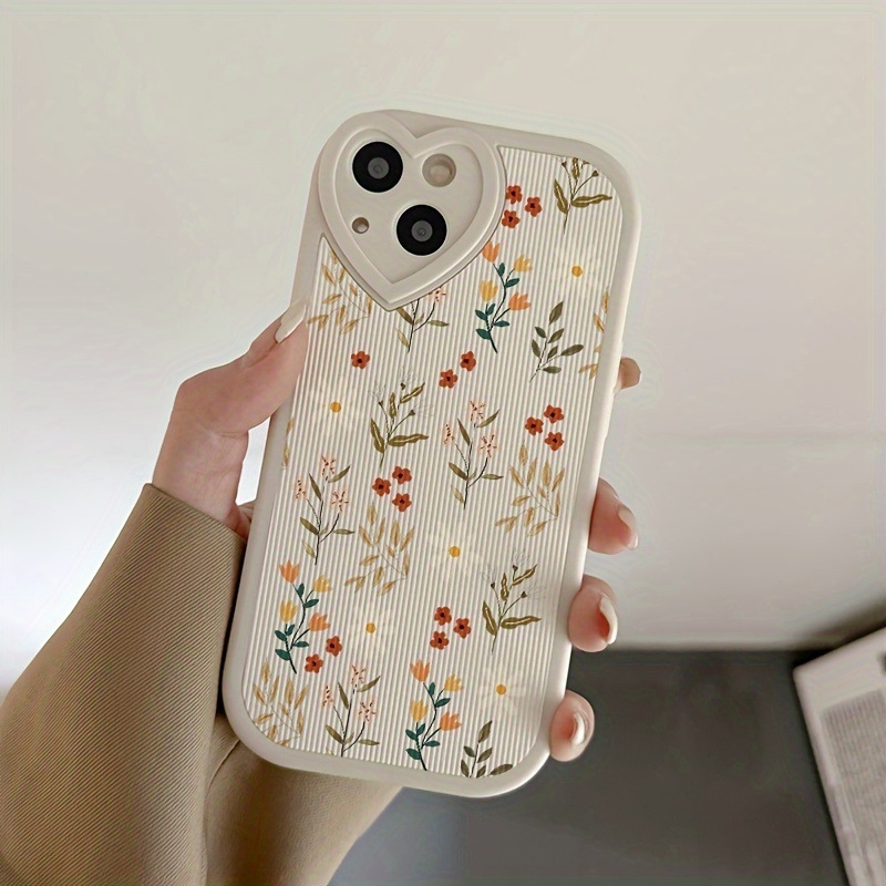 Kryt na mobil TPU – vzor Pattern Painted Flowers, kompatibilný s iPhone 16 Pro Max