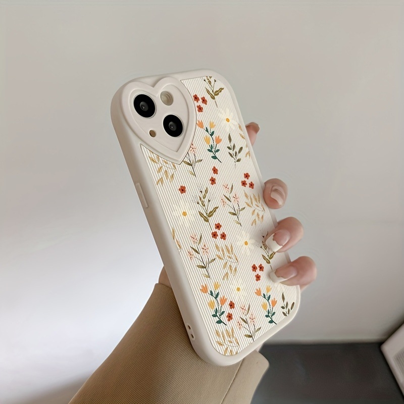 Kryt na mobil TPU – vzor Pattern Painted Flowers, kompatibilný s iPhone 16 Pro Max